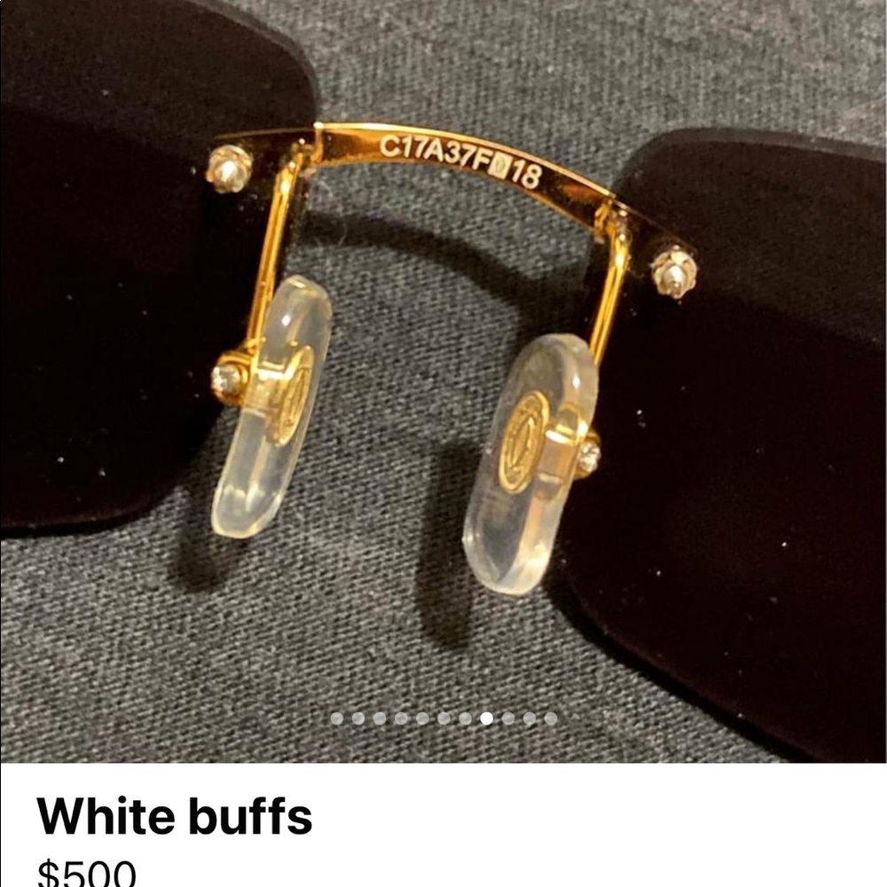 Authentic Cartier buffs